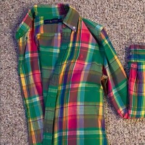 Ralph Lauren button down long sleeve shirt